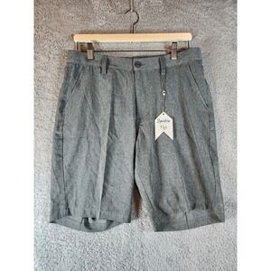 1764 Signature Golf Shorts Men's‎ 30 (Fits 32x9) Gray Slash Pockets Performance